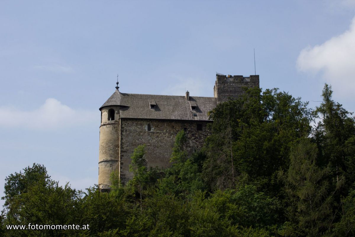 Burgruine Gösting vom Jungfernsprung