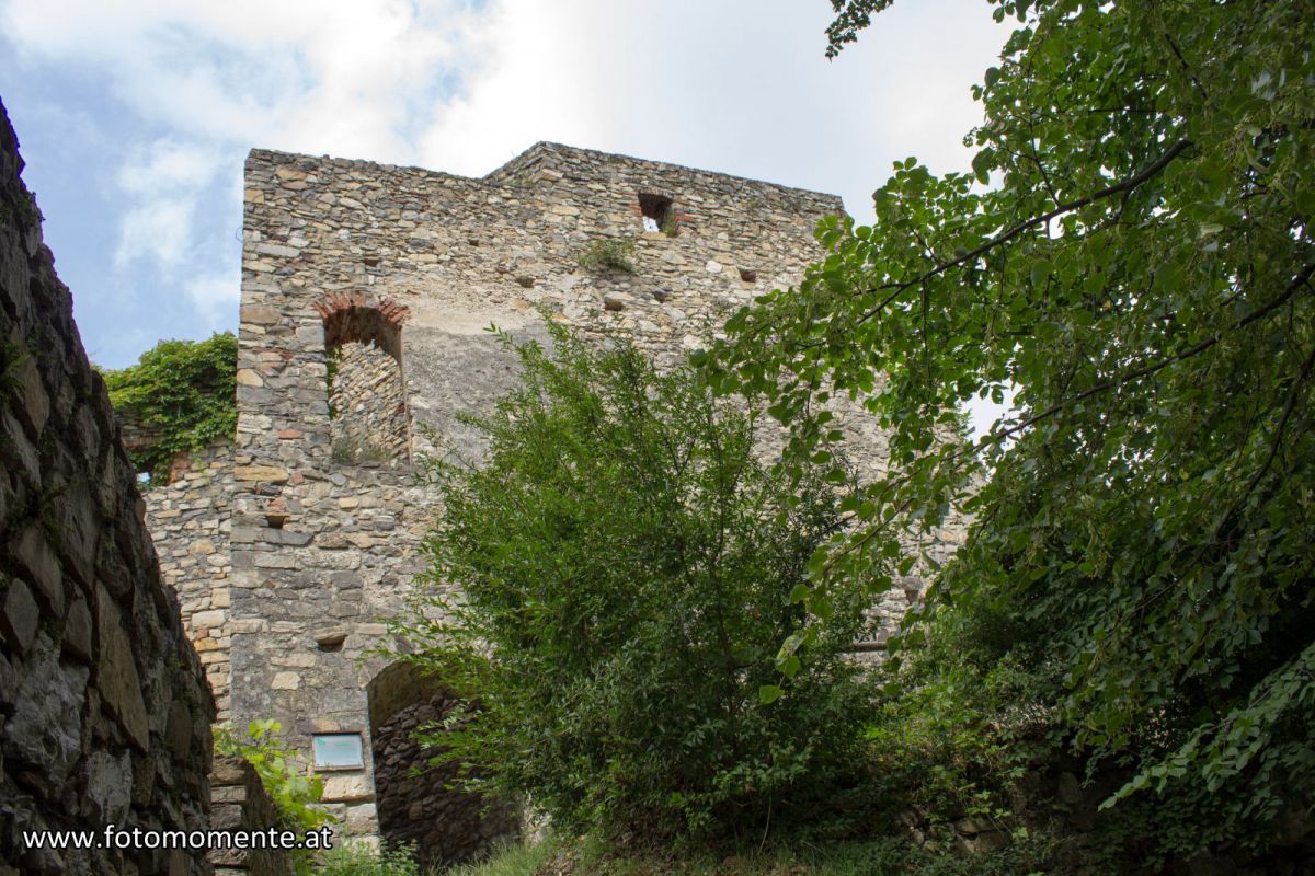 Burgruine Gösting im Innenhof