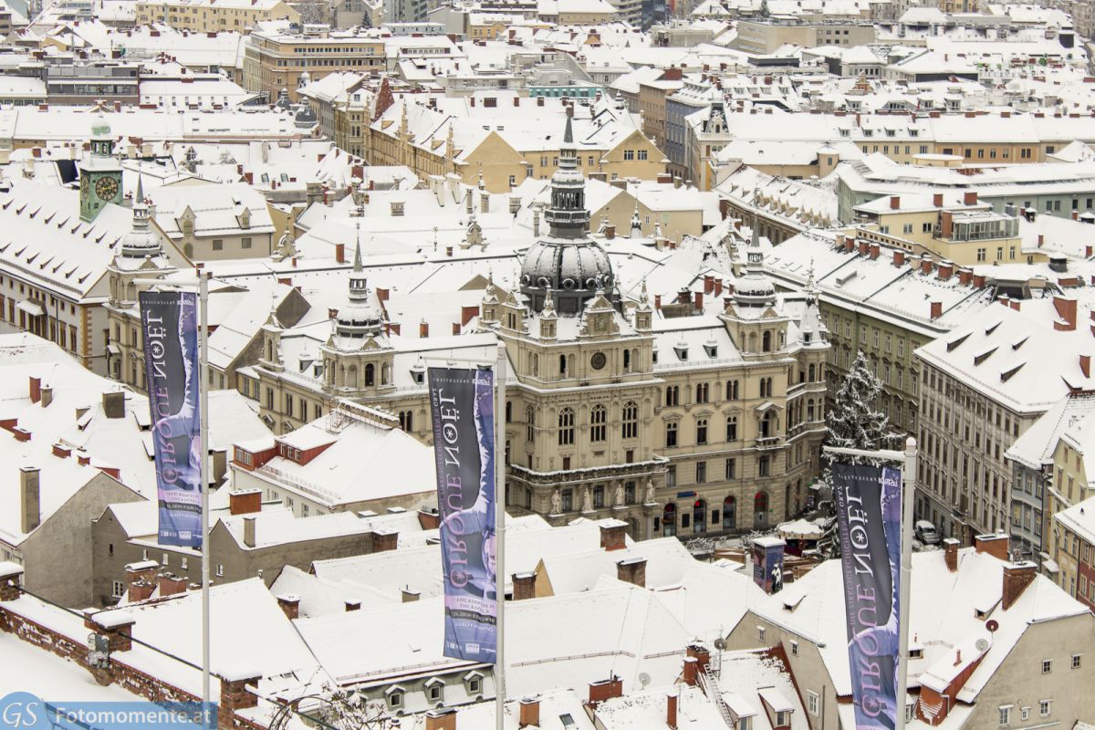 Graz_im_Schnee_Grazer_Rathaus