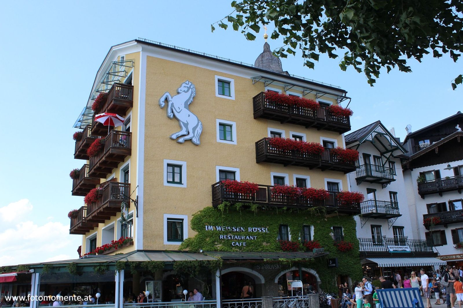 Im Weissen Rössl St. Wolfgang Wolfgangsee - Cafe Im Weissen Rössl in St. Wolfgang am Wolfgangsee