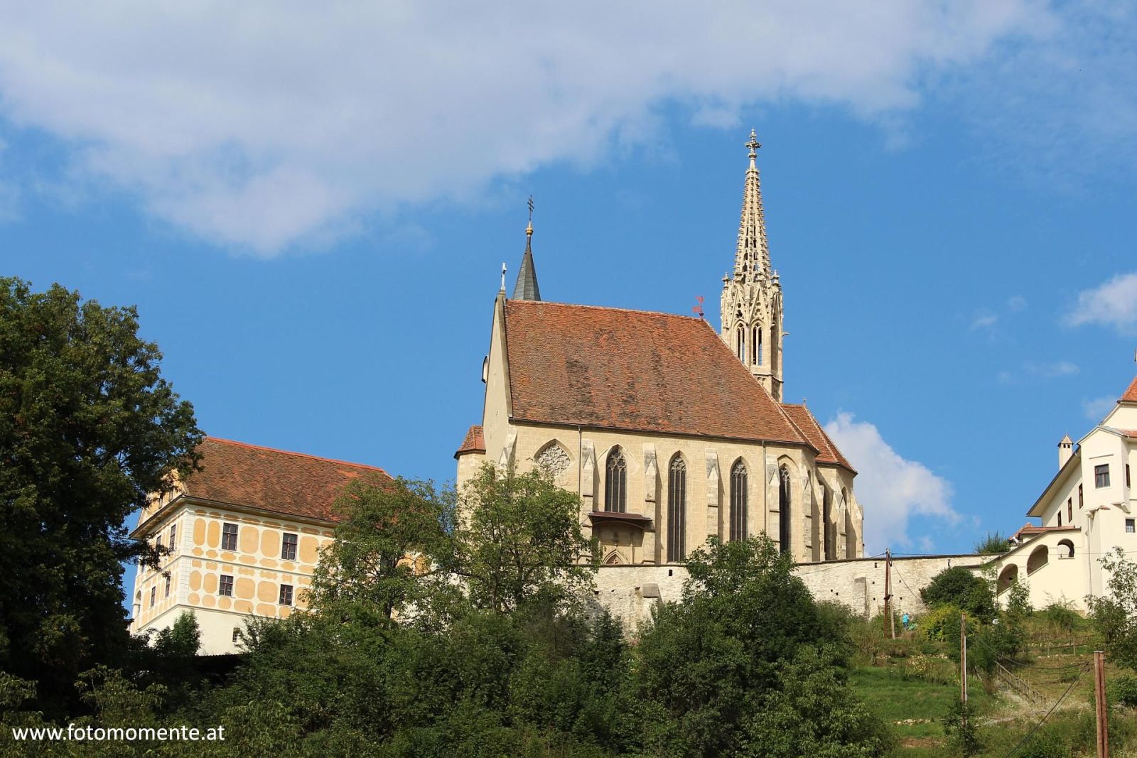 Wallfahrtskirche Maria Straßengel von hinten