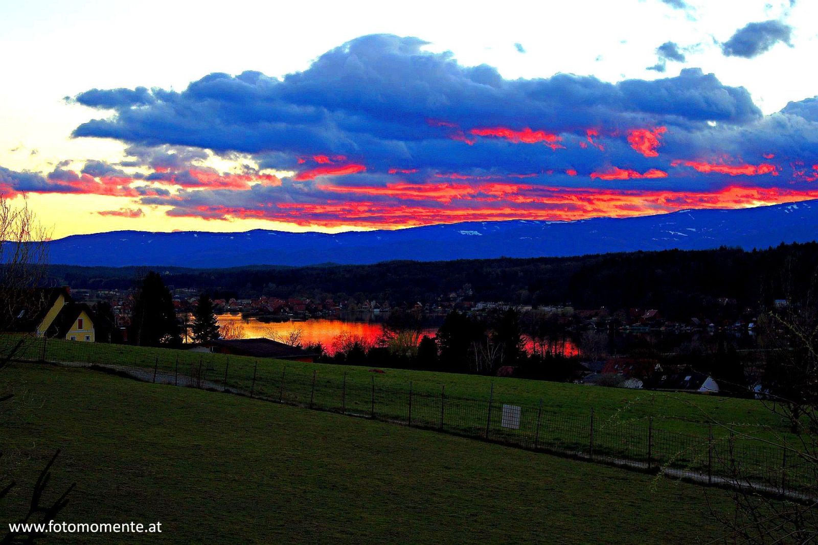 abendrötung am waldschacher see3 - Abendrötung am Waldschacher-See