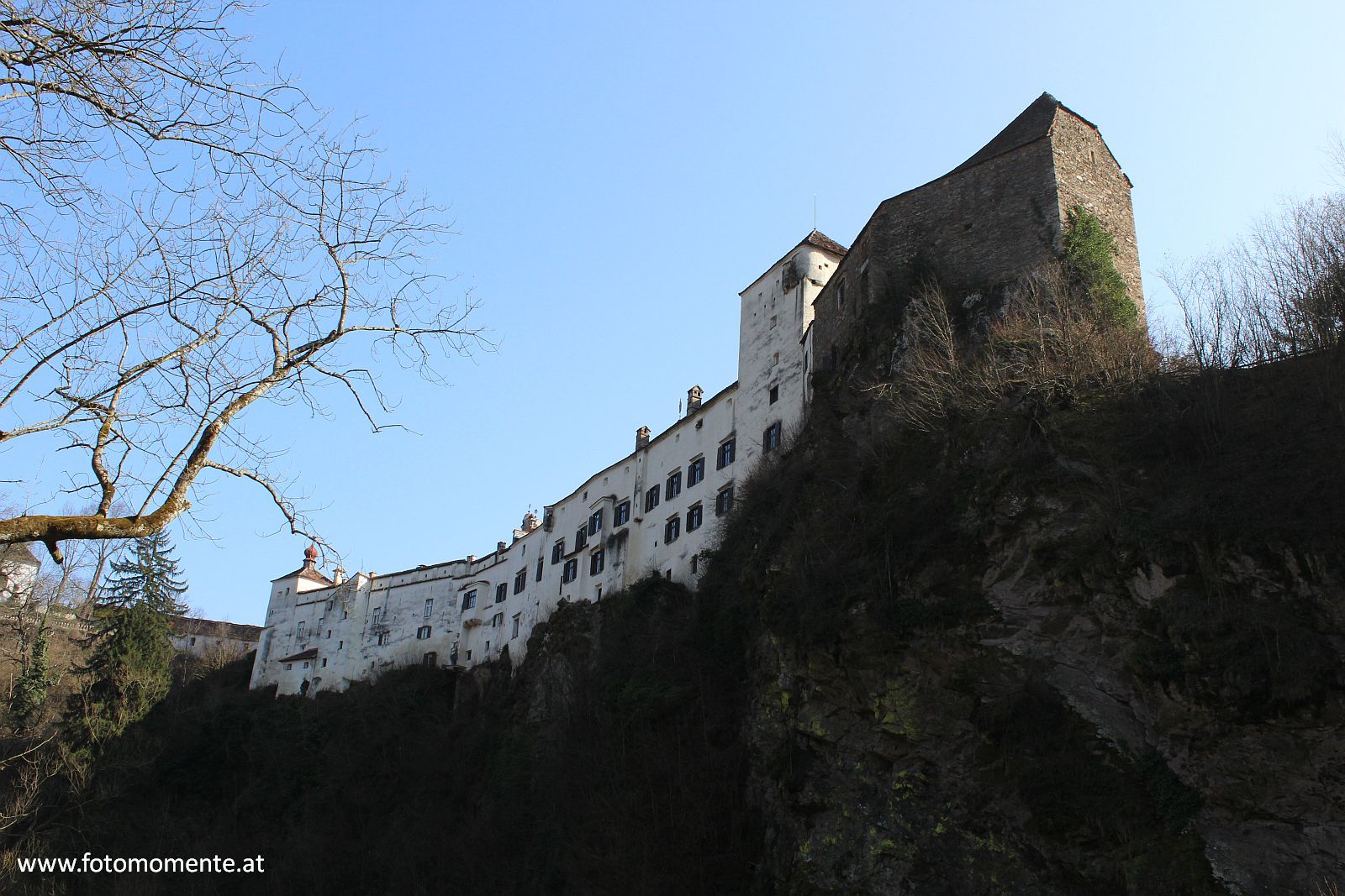 schloss herberstein - Schloss Herberstein von der Feistritzklamm